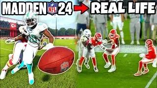 I Recreated the TOP PLAYS From NFL Week 9 in Madden 24!