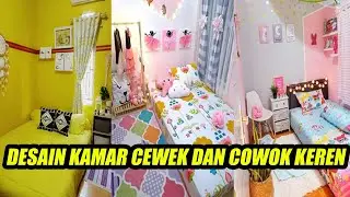 DASAIN KAMAR CEWEK DAN COWOK KEREN