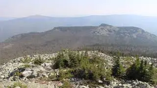 Обзор с вершины горы Большой Уван.