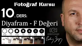 Fotoğraf Kursu  10. Ders: Diyafram, Diyafram nasıl ayarlanır? Diyaframın işlevi.