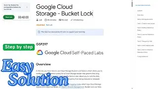 Google Cloud Storage - Bucket Lock | 