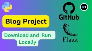 GitHub Flask Blog: Clone, Download, and Run Locally Tutorial [HINDI]