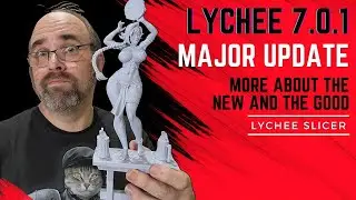 Lychee Slicer Update 7.0.1 New Library Update - But is it Major?
