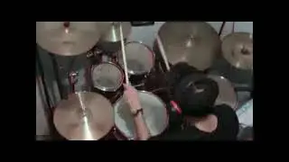 old video of Aaron Bowley playing drums