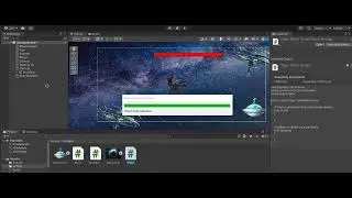 Scrollbar (полоса прокрутки) для изменения жизни. Получение урона.