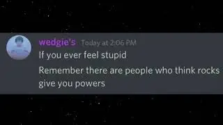 This is for the People that think Rocks don't give Powers