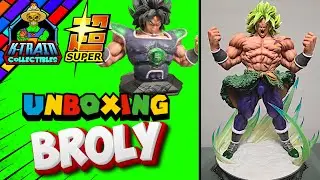 Last Sleep Studio - Broly Resin Statue Unboxing & Assembley - Dragonball Super