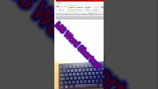 Date and Time shortcut key in MS word | MS word shortcut keys | How to insert current date and time
