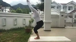 Zen Yoga Challenge no, 39 with  Shelagh from  Penang