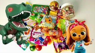 Мультики для детей кошечки собачки кушают сладости и кормят Артобика. Развивающие мультики для детей