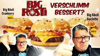 Cranberry KATASTROPHE? Neuen BIG RÖSTIS von McDonalds IM TEST