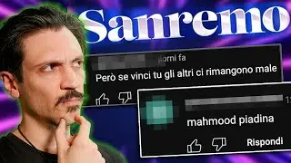 I PEGGIORI COMMENTI SOTTO I VIDEO DI SANREMO 2024