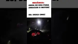 ANDA DE BOA PARA AMACIAR O MOTOR #shorts