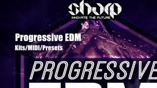 Progressive EDM - Sample Pack | EDM Drums | Basslines | Melodies | FX Loops | MIDI files, Presets