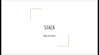 Stack Data Structure