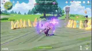 Genshin Impact Field Boss Electro Hypostasis lvl 72