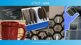 Cool things on Thingiverse - w48 - Robot Arm, Sanding Disk Holder, Dr Pepper Can Holder & MORE!