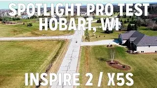 Spotlight Pro Very Short Test - DJI Inspire 2 with Zenmuse X5S