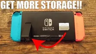 How to Use a Micro SD Card on The Nintendo Switch!! (Simple Tutorial)