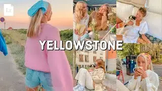Yellowstone Preset | Free DNG File | Mobile Lightroom Tutorial 2021 | Presets by CA EM