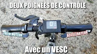 Comment contrôler un Vesc avec 2 poignées de gaz