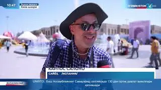 Xorijiy sayyohlar fikri