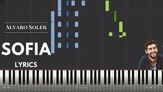 Sofia - Álvaro Soler [Piano Tutorial] (Synthesia)
