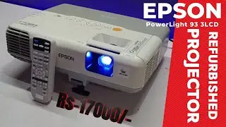 Refurbished Epson PowerLight 93 3LCD Projector Review || The Cheapest Projector Market in Delhi
