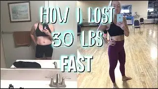 INTERMITTENT FASTING: HOW I LOST 30 LBS & ATE WHATEVER I WANTED ||  QUICK & EASY WEIGHT LOSS