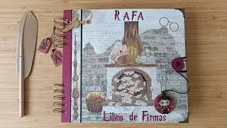 Libro 4 temática Harry Potter para Rafa