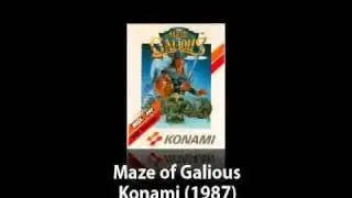 MSX - Maze of Galious (Music)