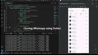 Whatsapp Clone Using Flutter & Android Studio Emulator