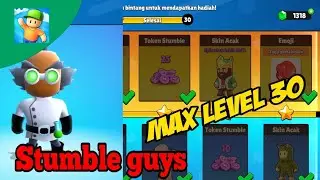 Level Max 30! Premium pass Stumble guys
