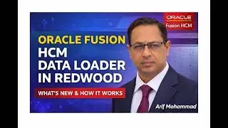 Oracle Fusion HCM HDL in Redwood | Step by Step Guide for Real Projects