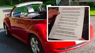 Someone Took My Wife's Volkswagon Keys!