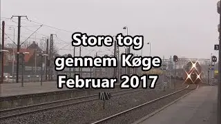 Store tog gennem Køge Februar 2017