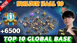 *AFTER UPDATE* BH10 TOP10 GLOBAL BASE WITH LINK || BH10 +6400 TROPHY || BH10 BASE LAYOUT 2024