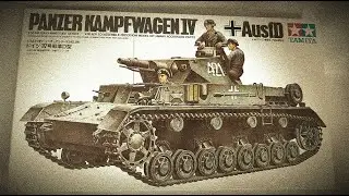 PANZER KAMPFWAGEN IV. Ausf.D.  1/35  from TAMIYA. In the box.