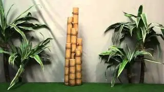 Large Bamboo Poles Water Feature