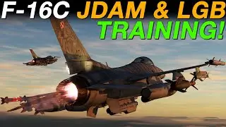 DCS F-16C Viper | LGB & JDAM Training for Beginners!