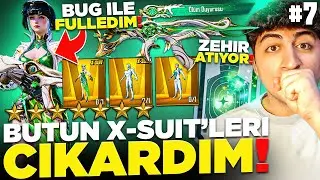 OYUNDA İLK❗ 1 LEVEL HESABA BÜTÜN X-SUİTLERİ ÇIKARIP GİZLİ BUGLA FULLEDİM❗ 😲 (7.BÖLÜM) - PUBG Mobile