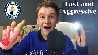 ASMR FAST AND AGGRESSIVE🥵 Makeup Application (personal attention)