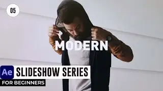Modern Slideshow in After Effects for beginners