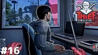 俺くらいの泥棒になると警備員にここまで接近しても気配を消せるわけ【Thief Simulator 2】＃１６
