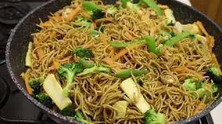 Chicken Chow Mein Homemade Stir Fry + Recipe ||The Real Heavenly Bites