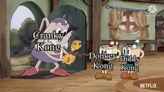 Cuphead Show Donkey Kong Meme