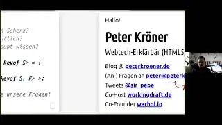 Devs@Home: Typ-Level-Programmierung in TypeScript - Peter Kröner