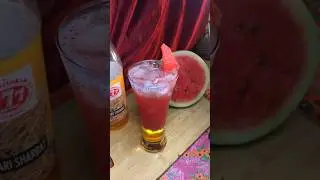 RCB WATERMELON COOLER🍉 Summer drink series IPL EDITION  #thevoguetraveller #shorts #asmr #ipl #rcb