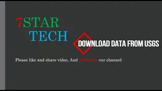 How to download data from USGS | Download data from  Earth Explorer by address Or place name
