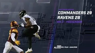 COMMANDERS 29, RAVENS 28: SOMETIMES WHEN YOU LOSE, YOU ACTUALLY WIN 